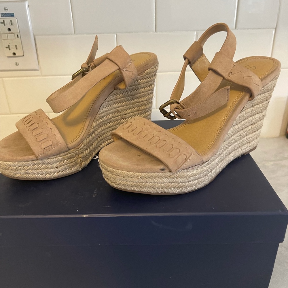 Splendid Espadrille Wedge Size 6.5